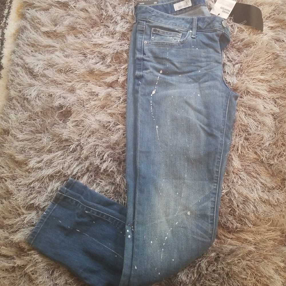 Hand Painted Jeans